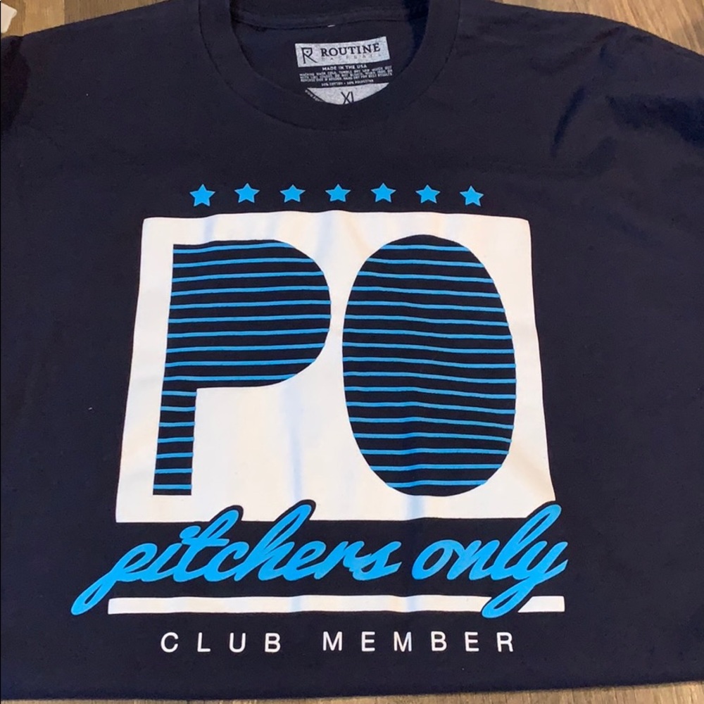 Men’s Routine Pitchers Only t-shirt XL